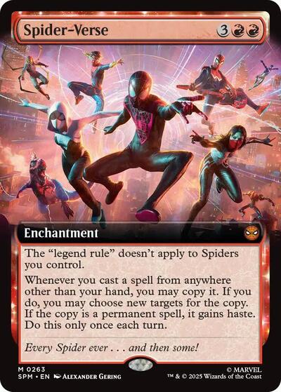 Spider-Verse (Extended Art) (Marvel's Spider-Man) Light Play