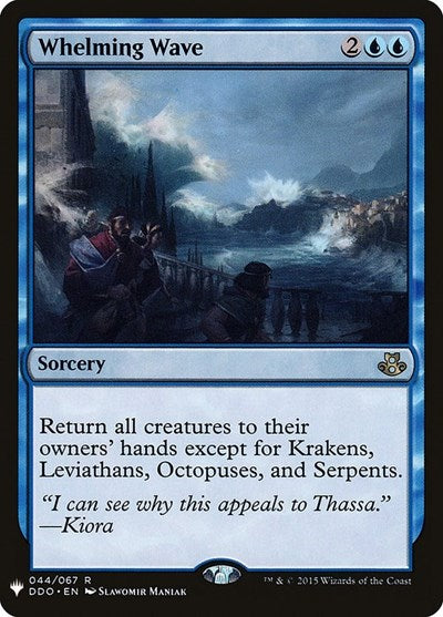 Whelming Wave (Mystery Booster) Light Play