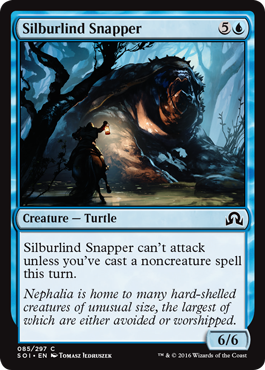 Silburlind Snapper (Shadows Over Innistrad) Light Play