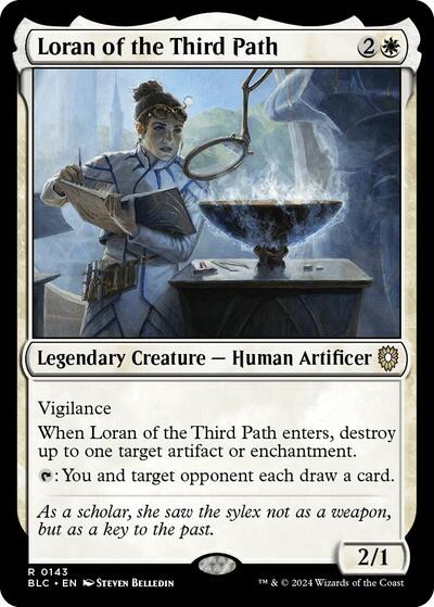 Loran of the Third Path (Commander: Bloomburrow) Light Play