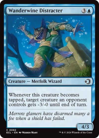 Wanderwine Distracter (Lorwyn Eclipsed) Light Play
