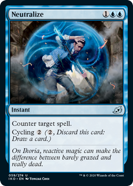 Neutralize (Ikoria: Lair of Behemoths) Light Play Foil