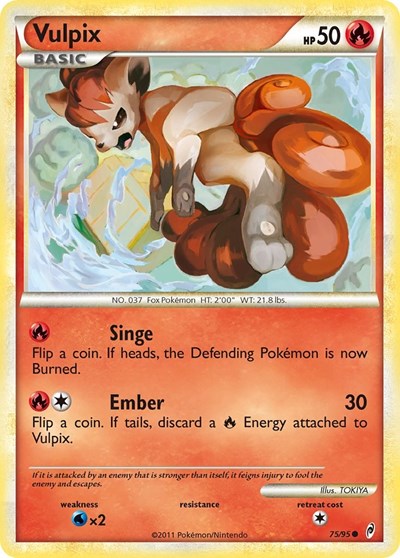 Vulpix (Call of Legends) Medium Play