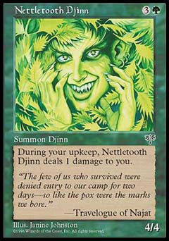 Nettletooth Djinn (Mirage) Light Play