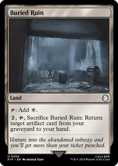Buried Ruin (Universes Beyond: Fallout) Light Play