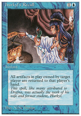 Hurkyl's Recall (4th Edition) Medium Play