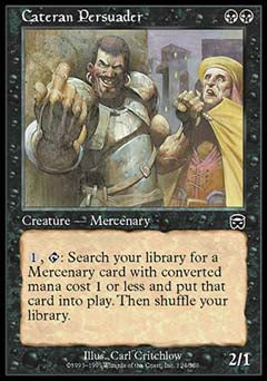 Cateran Persuader (Mercadian Masques) Light Play