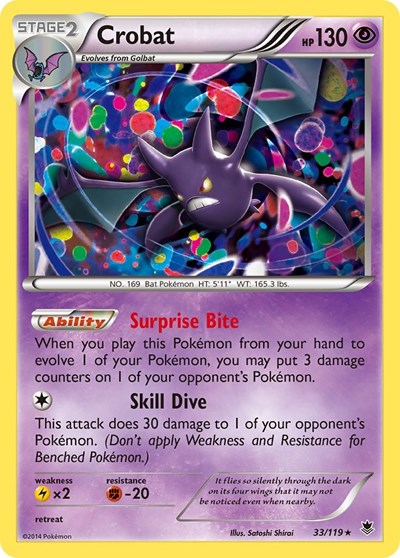 Crobat (XY - Phantom Forces) Medium Play