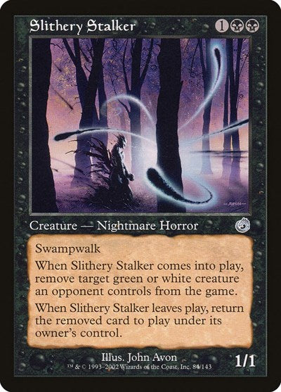 Slithery Stalker (Torment) Light Play