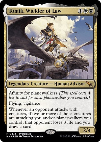 Tomik, Wielder of Law (Murders at Karlov Manor) Light Play Foil