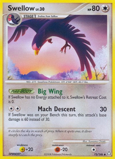 Swellow (Legends Awakened) Medium Play