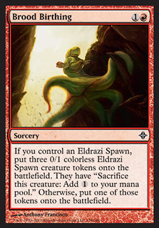 Brood Birthing (Rise of the Eldrazi) Medium Play