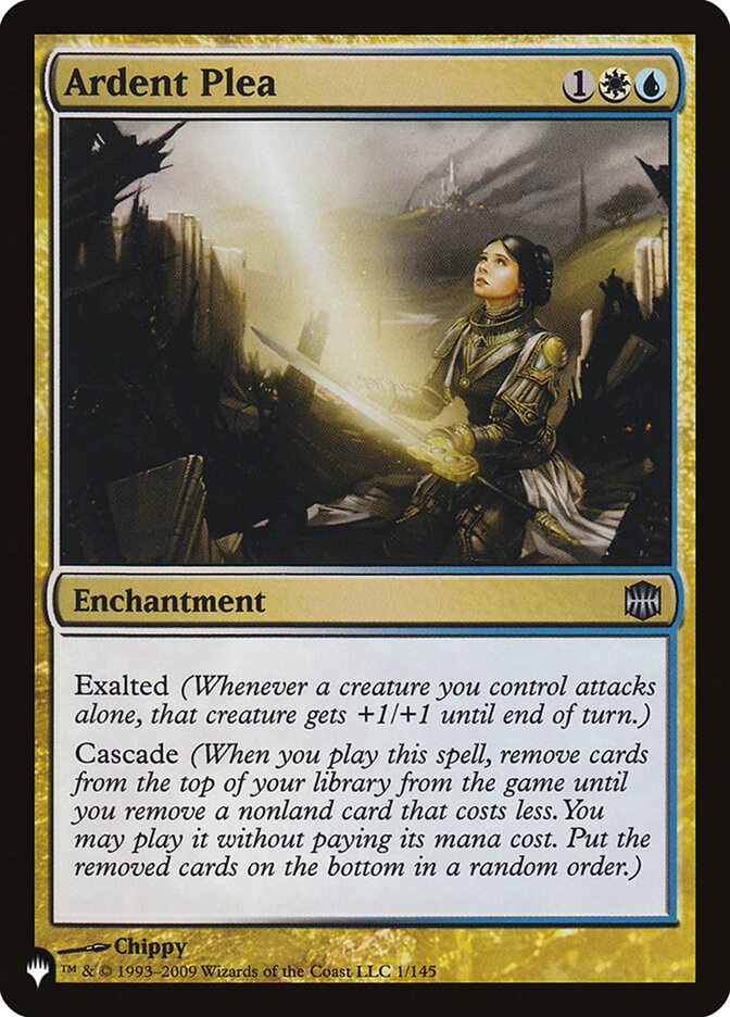 Ardent Plea (The List) Light Play