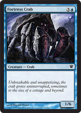 Fortress Crab (Innistrad) Light Play