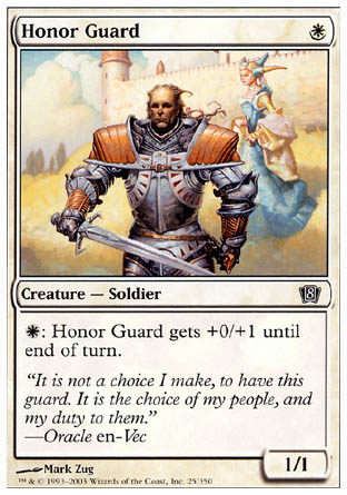 Honor Guard (8th Edition) Light Play