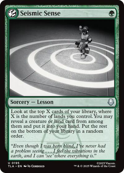 Seismic Sense (Avatar: The Last Airbender) Light Play