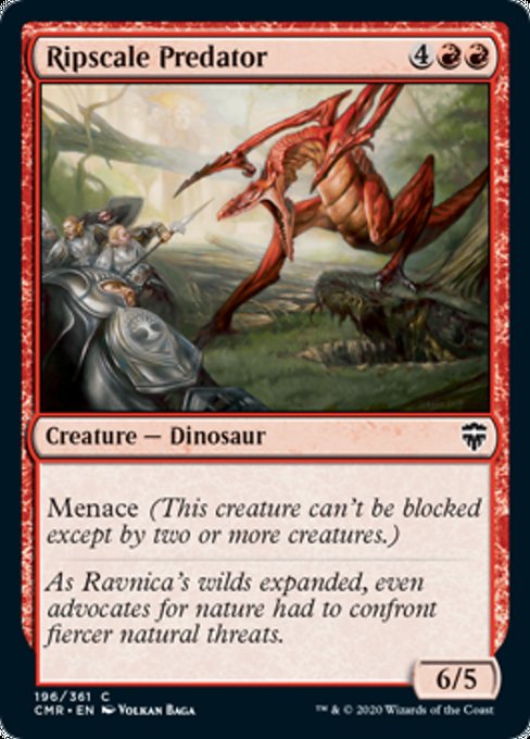 Ripscale Predator (Commander Legends) Light Play Foil