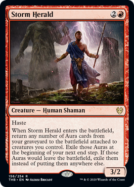 Storm Herald (Theros Beyond Death) Light Play