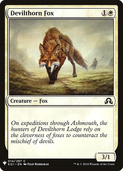 Devilthorn Fox (Mystery Booster) Light Play