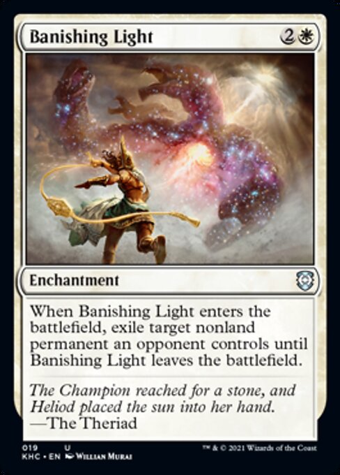 Banishing Light (Commander 2021 Kaldheim) Light Play