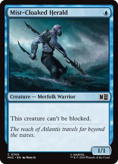 Mist-Cloaked Herald (Commander: Marvel Super Heroes) Light Play