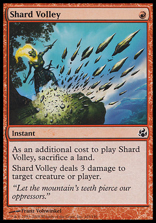 Shard Volley (Morningtide) Light Play Foil