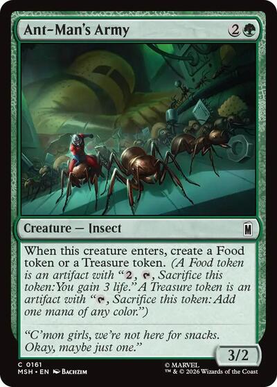 Ant-Man's Army (Marvel Super Heroes) Light Play Foil