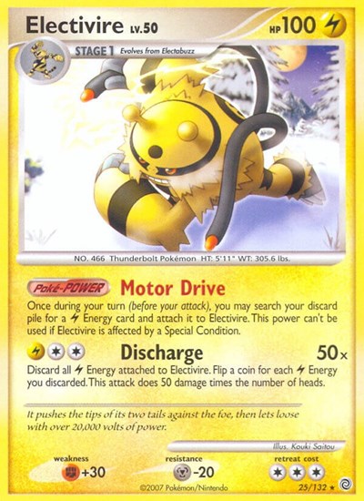 Electivire (Secret Wonders) Damaged / Poor