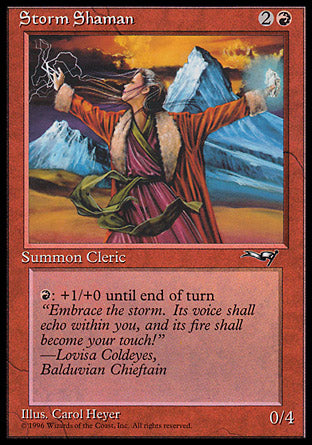 Storm Shaman (Red Robe) (Alliances) Light Play