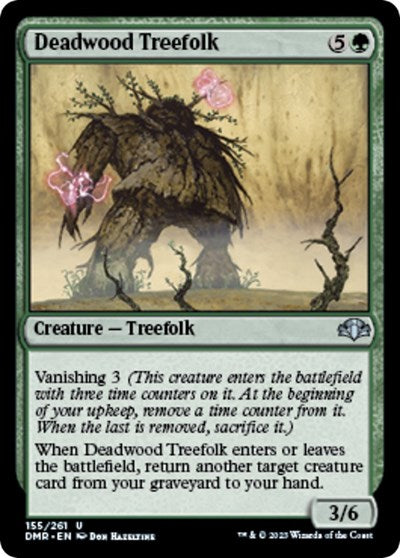 Deadwood Treefolk (Dominaria Remastered) Light Play