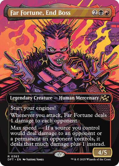Far fortune, End Boss (Borderless) (Aetherdrift) Light Play