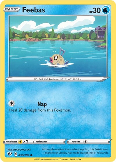 Feebas (SWSH03: Darkness Ablaze) Light Play