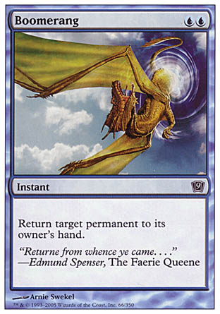 Boomerang (9th Edition) Medium Play