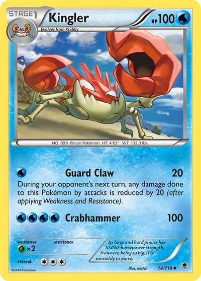 Kingler (XY - Phantom Forces) Light Play