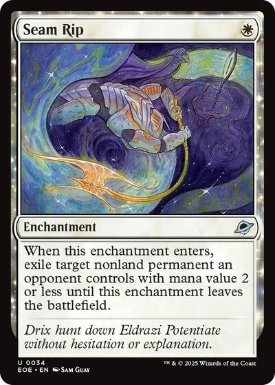 Seam Rip (Edge of Eternities) Light Play Foil