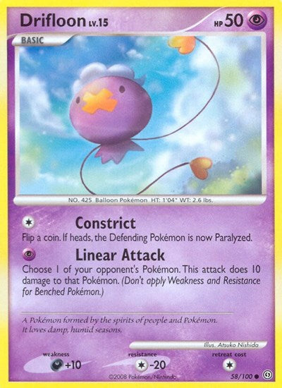 Drifloon (Stormfront) Light Play