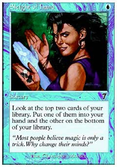 Sleight of Hand (7th Edition) Light Play