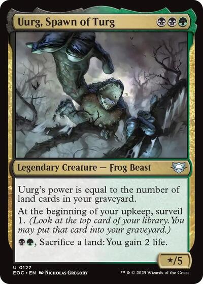 Uurg, Spawn of Turg (Commander: Edge of Eternities) Light Play