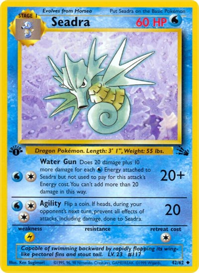 Seadra (Fossil) Heavy Play Unlimited
