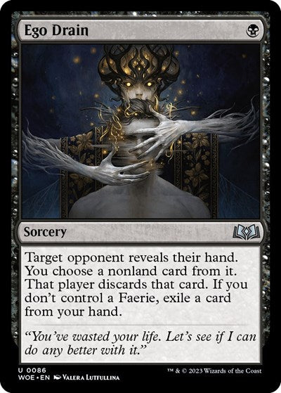 Ego Drain (Wilds of Eldraine) Light Play