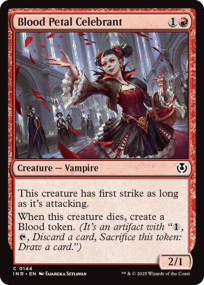 Blood Petal Celebrant (Innistrad Remastered) Light Play