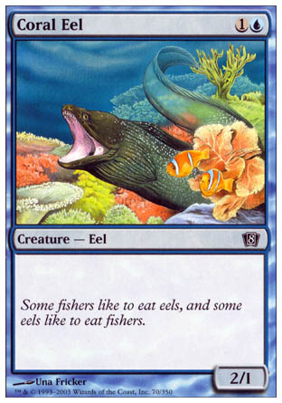 Coral Eel (8th Edition) Light Play