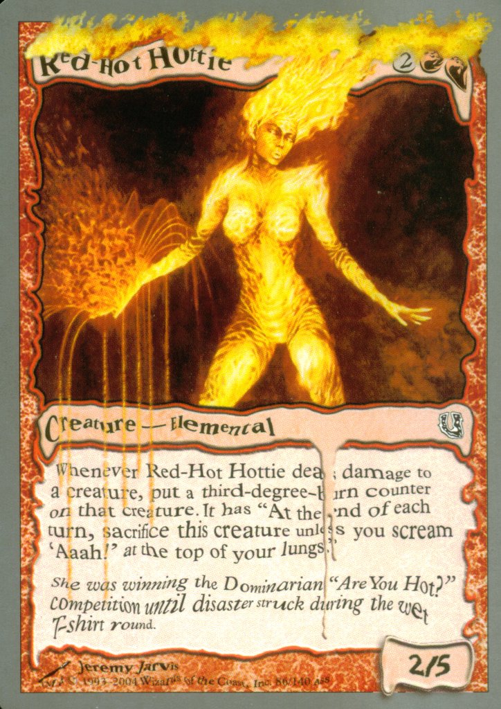 Red-Hot Hottie (Unhinged) Light Play