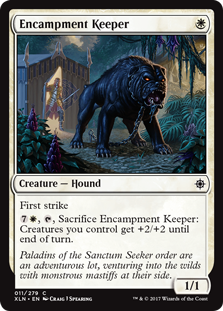 Encampment Keeper (Ixalan) Light Play