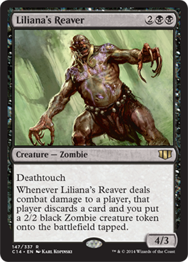 Liliana's Reaver (Commander 2014 Edition) Light Play