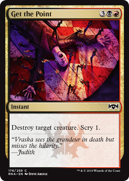 Get the Point (Ravnica Allegiance) Light Play