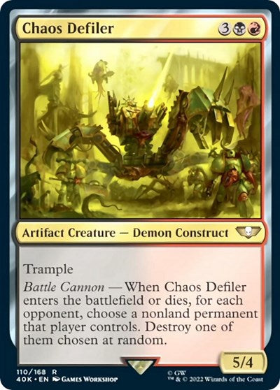 Chaos Defiler (Universes Beyond: Warhammer 40K) Near Mint