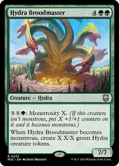 Hydra Broodmaster (Commander: Modern Horizons 3) Light Play