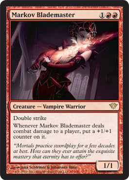 Markov Blademaster (Dark Ascension) Medium Play