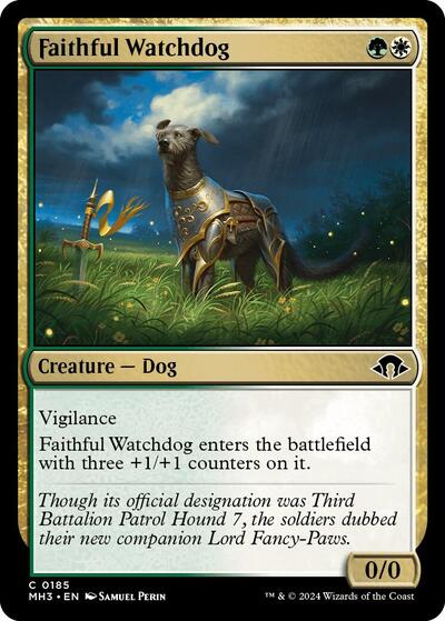 Faithful Watchdog (Modern Horizons 3) Light Play